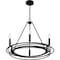 Quoizel Calliope Chandelier 6 Lights Matte Black CPE5025MBK - alternate 6